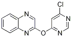 2-(6-Chloro-pyrimidin-4-yloxy)-quinoxaline Structure,1065484-81-2Structure