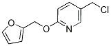 5-Chloromethyl-2-(furan-2-ylmethoxy)-pyridine Structure,1065484-87-8Structure