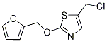 5-Chloromethyl-2-(furan-2-ylmethoxy)-thiazole Structure,1065484-88-9Structure