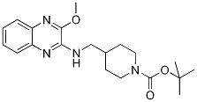 4-[(3-Methoxy-quinoxalin-2-ylamino)-methyl ]-piperidine-1-carboxylic acid tert-butyl ester Structure,1065485-11-1Structure