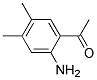 Ethanone, 1-(2-amino-4,5-dimethylphenyl)-(9ci) Structure,106634-67-7Structure