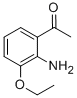 Ethanone,1-(2-amino-3-ethoxyphenyl)- Structure,106634-70-2Structure