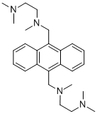 9,10-Bis[n-[2-(dimethylamino)ethyl]methylaminomethyl]anthracene Structure,106712-13-4Structure