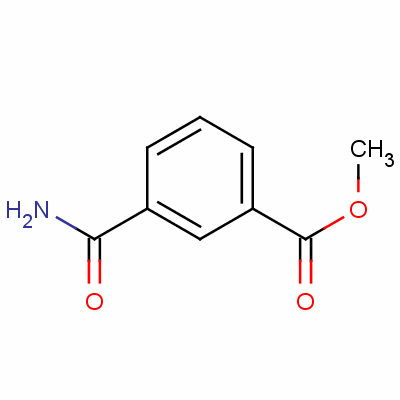 Methyl 3-(aminocarbonyl)benzoate Structure,106748-24-7Structure