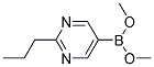 Dimethyl 2-propylpyrimidin-5-ylboronate Structure,106832-86-4Structure