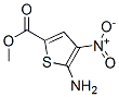 2-Thiophenecarboxylicacid,5-amino-4-nitro-,methylester(9ci) Structure,106850-17-3Structure