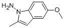 5-Methoxy-2-methyl-1h-indol-1-amine Structure,1068977-38-7Structure