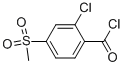 2-Chloro-4-(methylsulphonyl)benzoyl chloride Structure,106904-10-3Structure