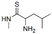 Pentanethioamide, 2-amino-n,4-dimethyl- Structure,106916-35-2Structure