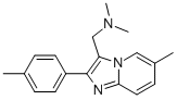 N,n-dimethyl-1-(6-methyl-2-(p-tolyl)imidazo[1,2-a]pyridin-3-yl)methanamine Structure,106961-33-5Structure