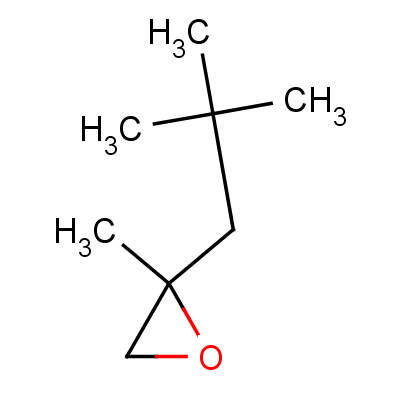 2-(2,2-二甲基丙基)-2-甲基-環(huán)氧乙烷結(jié)構(gòu)式_107-48-2結(jié)構(gòu)式