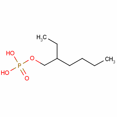 Phosphoric acid mono(2-ethylhexyl) ester Structure,1070-03-7Structure