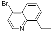 4-Bromo-8-ethylquinoline Structure,1070879-26-3Structure