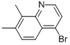 4-Bromo-7,8-dimethylquinoline Structure,1070879-37-6Structure