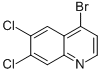 4-Bromo-6,7-dichloroquinoline Structure,1070879-39-8Structure