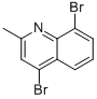 4,8-Dibromo-2-methylquinoline Structure,1070879-55-8Structure