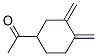 Ethanone, 1-[3,4-bis(methylene)cyclohexyl]-(9ci) Structure,107124-02-7Structure