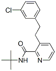 3-[2-(3-Chloro-phenyl)-ethyl]-pyridine-2-carboxylic acid tert-butylamide Structure,107285-30-3Structure