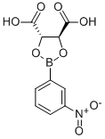 2-(3-Nitrophenyl)-1,3,2-dioxaborolane-4s,5s-dicarboxylic acid Structure,1072944-27-4Structure