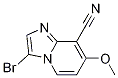 3-Bromo-7-methoxyimidazo[1,2-a]pyridine-8-carbonitrile Structure,1072944-45-6Structure