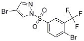 4-Bromo-1-(4-bromo-3-trifluoromethylphenylsulfonyl)pyrazole Structure,1072944-72-9Structure