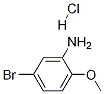 5-Bromo-2-methoxyaniline, HCl Structure,1072945-54-0Structure