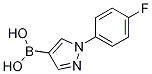 1-(4-Fluorophenyl)pyrazole-4-boronic acid Structure,1072945-89-1Structure