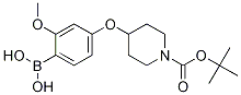 4-(1-BOC-piperidin-4-yloxy)-2-methoxyphenylboronic acid Structure,1072946-29-2Structure