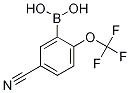 5-Cyano-2-(trifluoromethoxy)phenylboronic acid Structure,1072946-64-5Structure