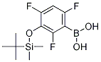 3-(Tert-Butyldimethylsilyloxy)-2,4,6-trifluorophenylboronic acid Structure,1072946-65-6Structure