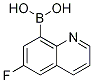 6-氟喹啉-8-硼酸結構式_1072951-44-0結構式