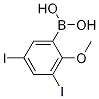 3,5-Diiodo-2-methoxyphenylboronic acid Structure,1072951-59-7Structure