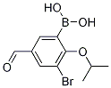 (3-Bromo-5-formyl-2-isopropoxyphenyl)boronic acid Structure,1072951-86-0Structure