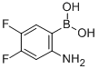 2-Amino-4,5-difluorophenylboronic acid Structure,1072952-14-7Structure