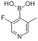 Boronic acid, B-(3-fluoro-5-methyl-4-pyridinyl)- Structure,1072952-44-3Structure