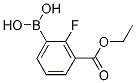 2-Fluoro-3-(ethoxycarbonyl)phenylboronic acid Structure,1072952-52-3Structure