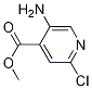 Methyl 5-amino-2-chloroisonicotinate Structure,1073182-59-8Structure