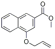 4-(2-Propen-1-yloxy)-2-naphthalenecarboxylic acid methyl ester Structure,1073252-43-3Structure