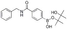 4-(N-Benzylaminocarbonyl)phenylboronic acid, pinacol ester Structure,1073353-57-7Structure