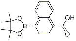 4-(4,4,5,5-Tetramethyl-1,3,2-dioxaborolan-2-yl)-1-naphthoic acid Structure,1073353-77-1Structure