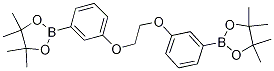 1,2-Bis(3-(4,4,5,5-tetramethyl-1,3,2-dioxaborolan-2-yl)phenoxy)ethane Structure,1073353-94-2Structure