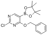 4-Benzyloxy-2-chloropyrimidine-5-boronic acid pinacol ester Structure,1073354-22-9Structure