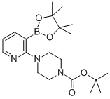 2-(4-(Tert-butoxycarbonyl)piperazin-1-yl)pyridine-3-boronic acid pinacol ester Structure,1073354-42-3Structure