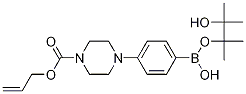 4-(4-Allyloxycarbonylpiperizino)phenylboronic acid, pinacol ester Structure,1073354-49-0Structure