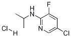 5-Chloro-3-fluoro-2-(N-isopropylamino)pyridine, HCl Structure,1073372-10-7Structure