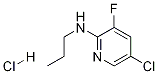 5-Chloro-3-fluoro-2-(N-propylamino)pyridine, HCl Structure,1073372-11-8Structure