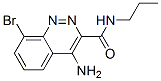 4-Amino-8-bromo-N-propyl-dazine-3-amide Structure,107346-32-7Structure