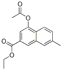 4-(Acetyloxy)-7-methyl-2-naphthalenecarboxylic acid ethyl ester Structure,1073554-70-7Structure