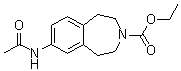 Ethyl 7-acetamido-1,2,4,5-tetrahydrobenzo[d]azepine-3-carboxylate Structure,107393-75-9Structure