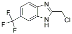 2-(Chloromethyl)-6-(trifluoromethyl)-1H-benzo[d]imidazole Structure,107430-29-5Structure